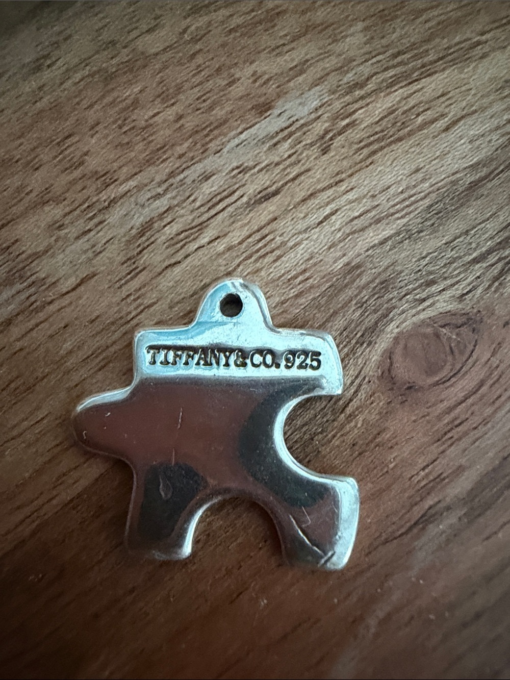 Tiffany & Co. Sterling Silver Puzzle Charm - Silver